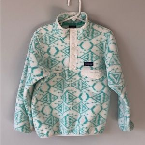 Kids Patagonia synchilla fleece pullover